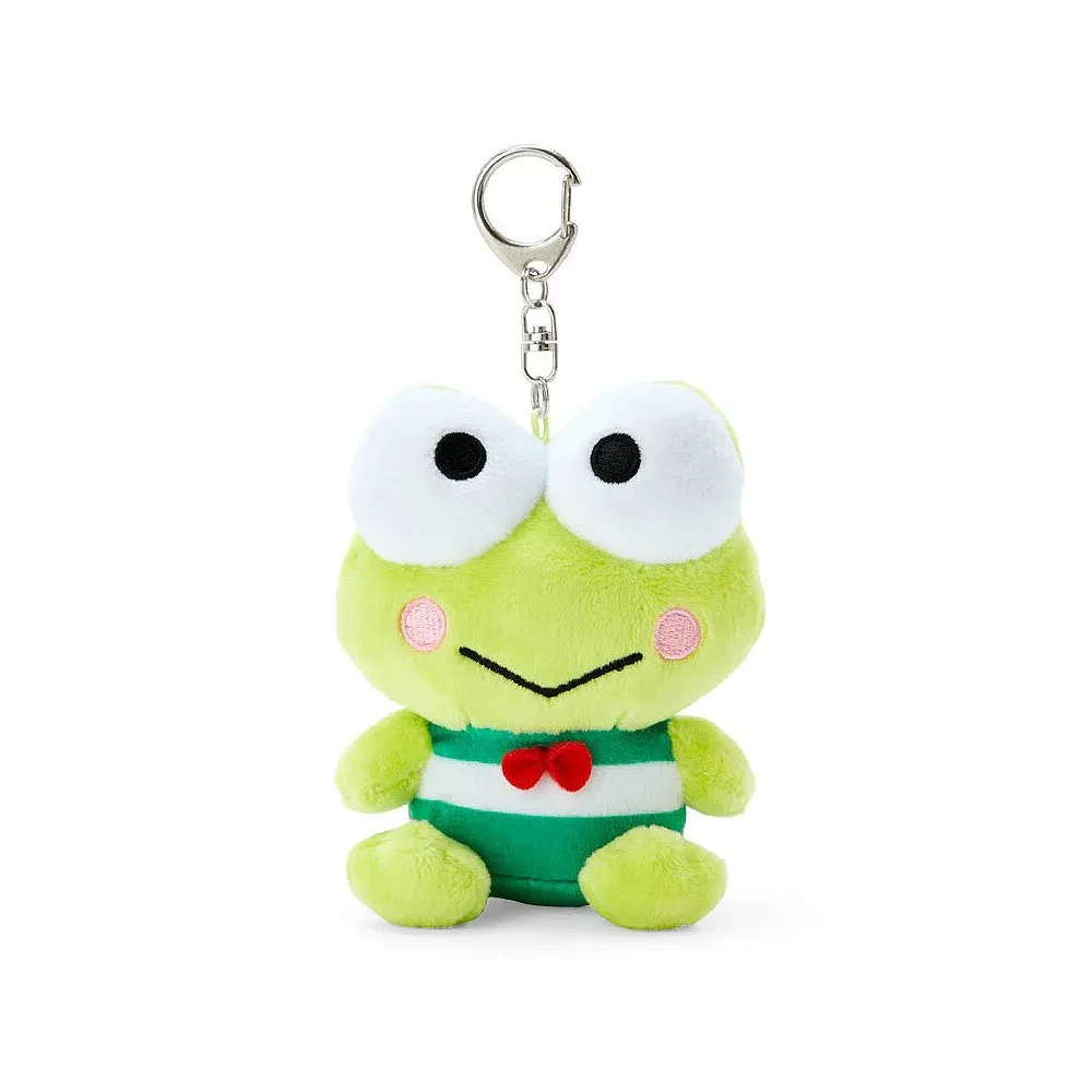 Keroppi Plush Mascot Keychain (Classic)