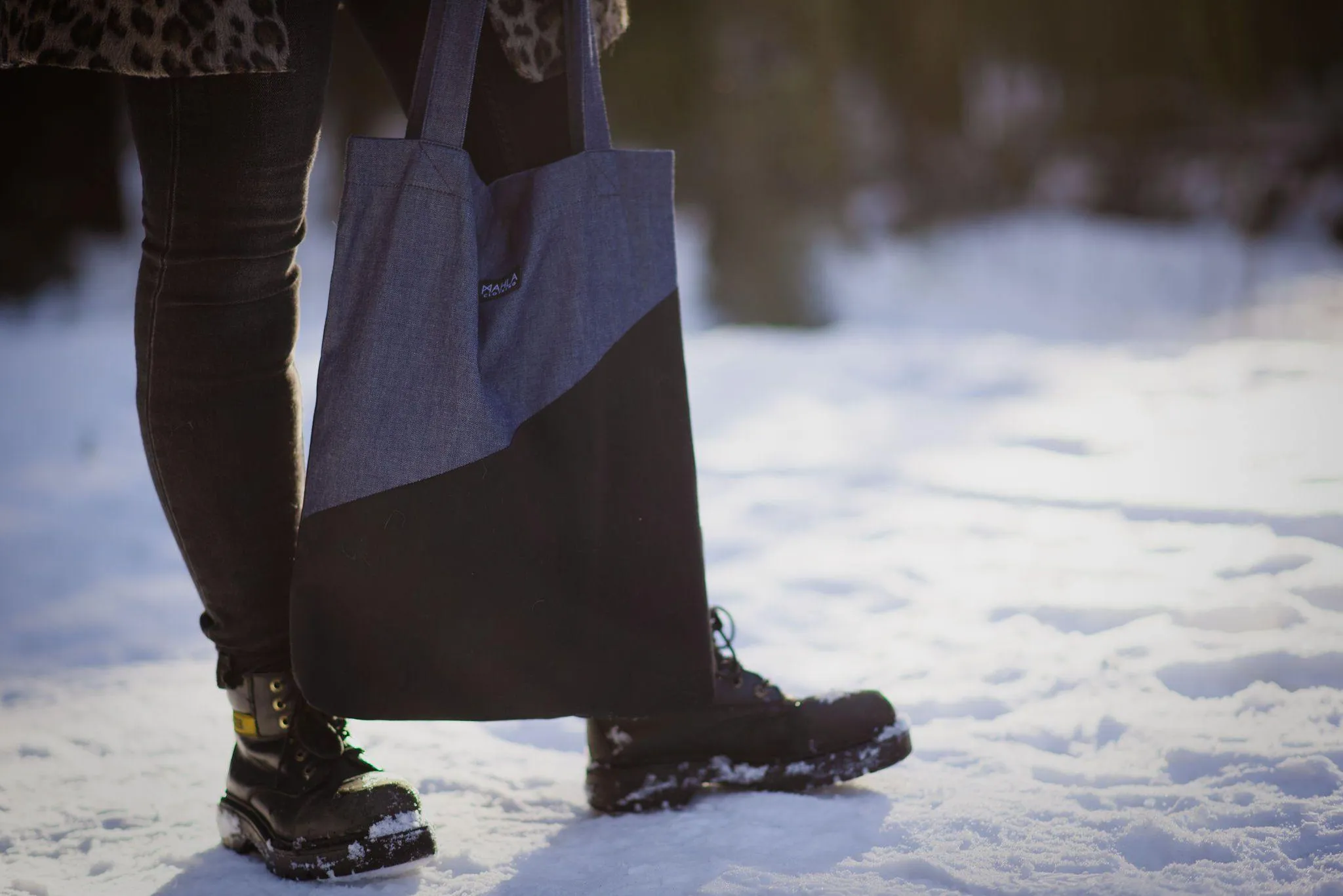 Kulma Tote Bag, Misty Blue