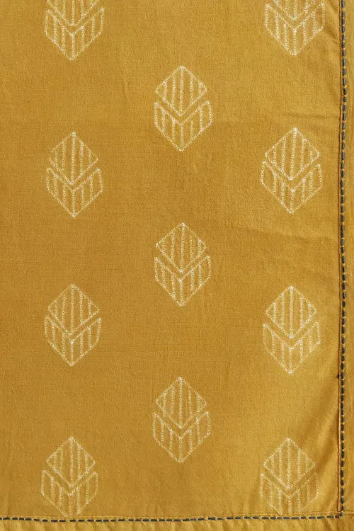 Leera Amber Yellow Ditsy Shibori Placemat  (Set of 2)