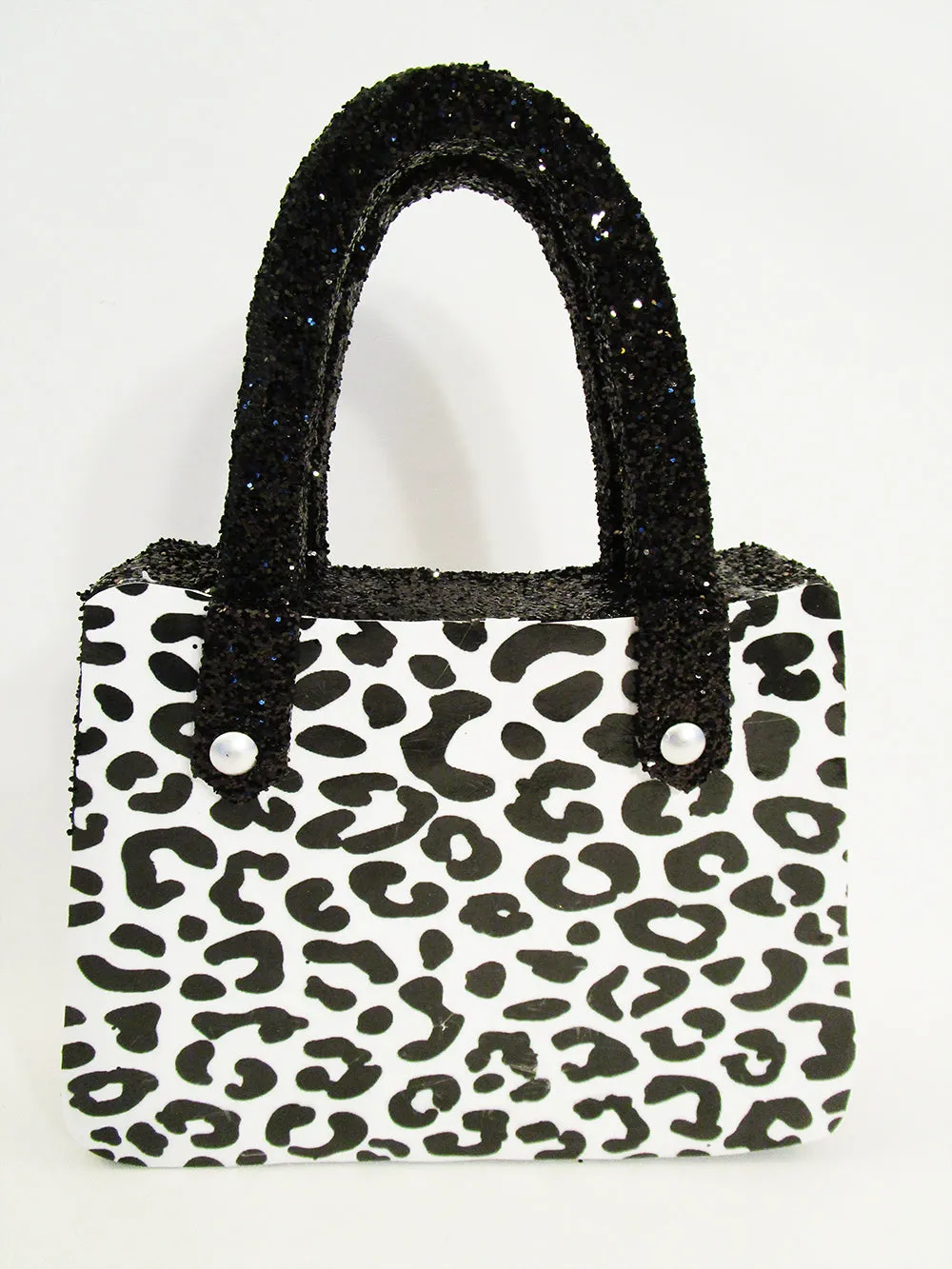 Leopard and Zebra Styrofoam Purse