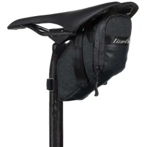 Lizskin, Super Cache Sdl Bag Large, Jet Black Super Cache Saddle Bag Lizard Skins Bags