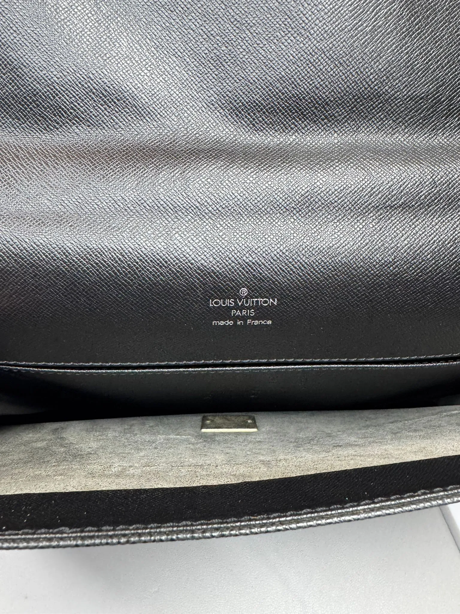 Louis Vuitton Document Bag Black Color