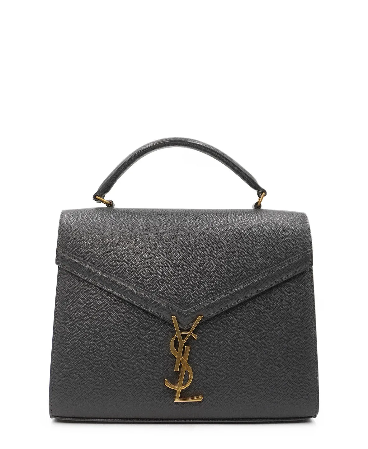 Medium Monogram Cassandra Handle Bag Black