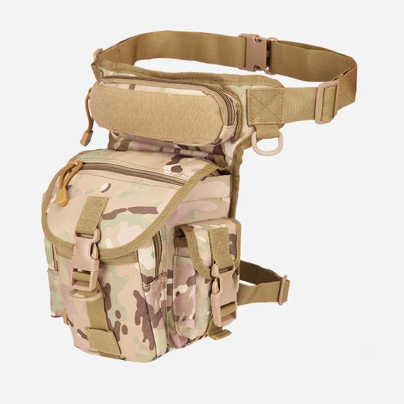 Men's Multi-purpose Leg Bag Outdoor Tool Waist Bag Riding Military Multi-purpose Bag Oxford Tactical Bag