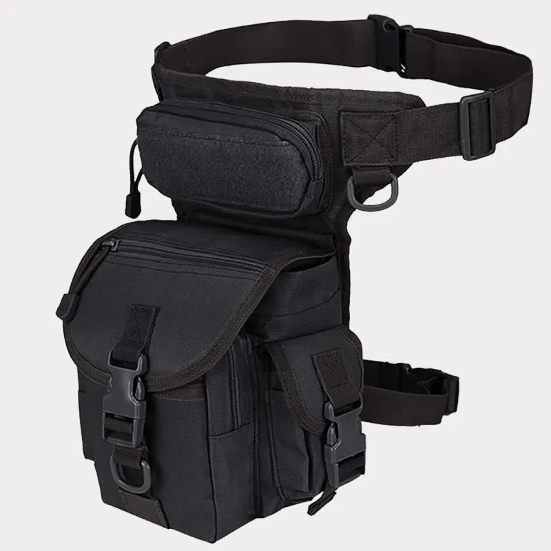 Men's Multi-purpose Leg Bag Outdoor Tool Waist Bag Riding Military Multi-purpose Bag Oxford Tactical Bag