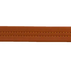 Mid-Stitch Purse Strap 1#606  Dark Brown Double - Fold (#27589)-1YD