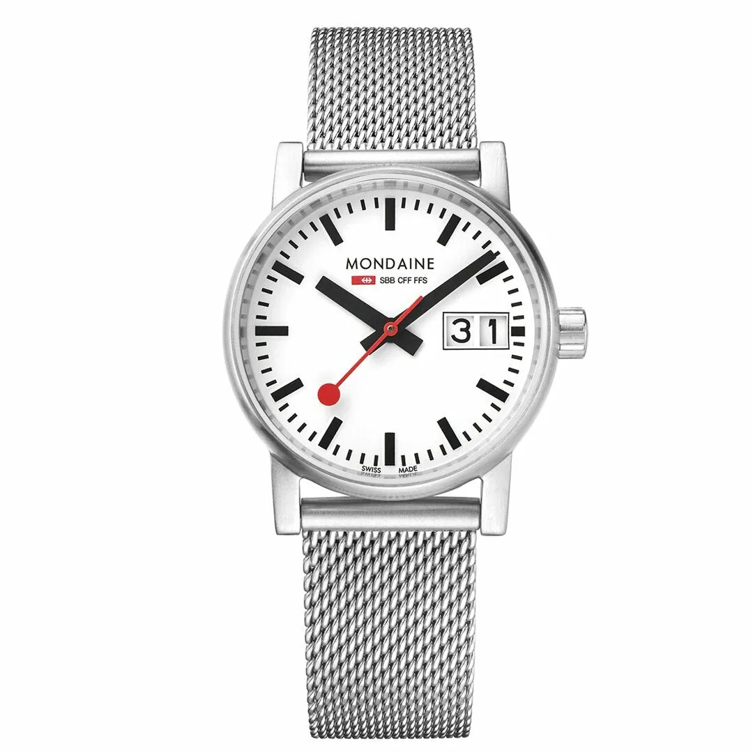 MONDAINE OFFICIAL SWISS RAILWAYS EVO2 BIG DATE MSE.30210.SM