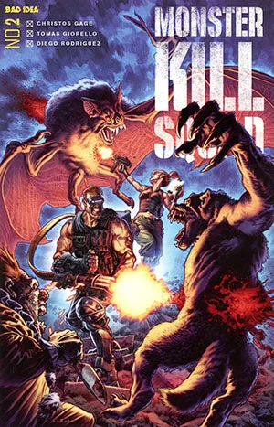 MONSTER KILL SQUAD (2021) SET OF FOUR