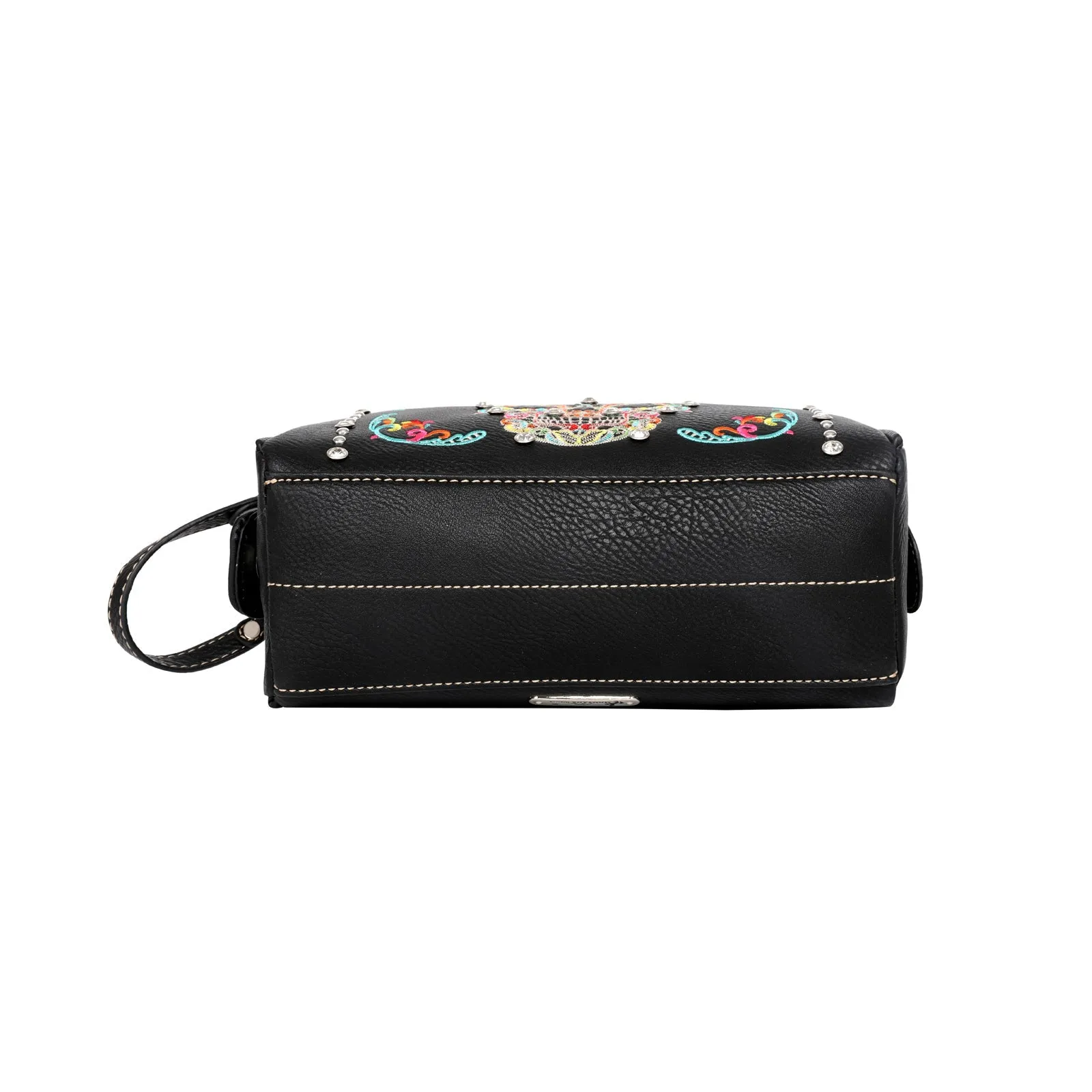 Montana West Sugar Skull Multipurpose Travel Pouch