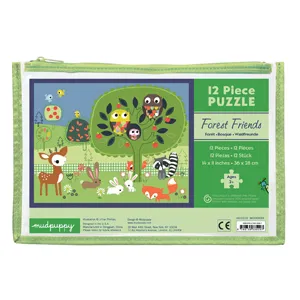 Mudpuppy Pouch Puzzle - Forest Friends