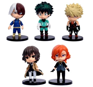 My Hero Academia Set of 5 Big Characters  Figu rine [10 CM]