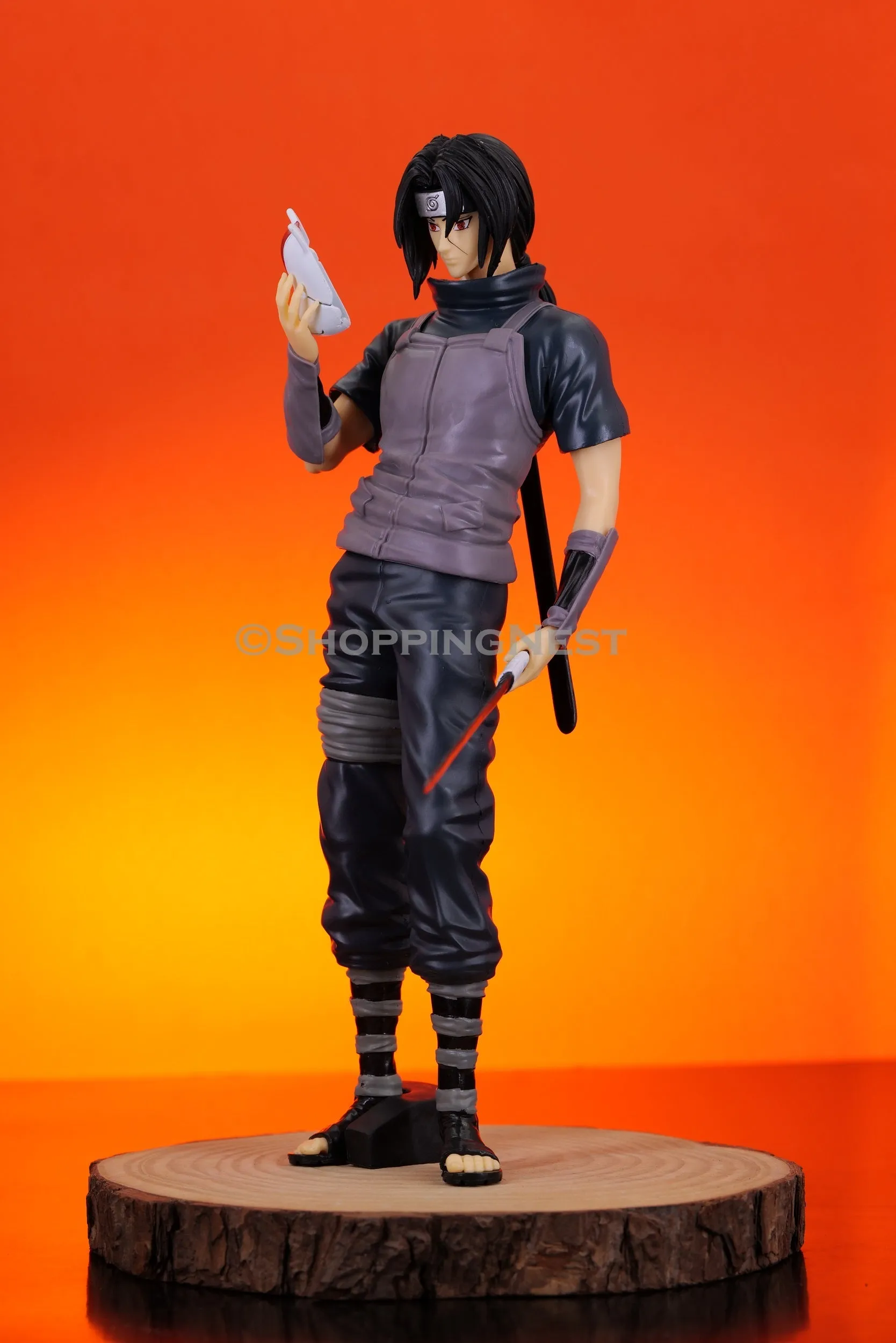 Naruto Itachi Uchiha Anbu Black Ops Action Figure | 27 CMS |