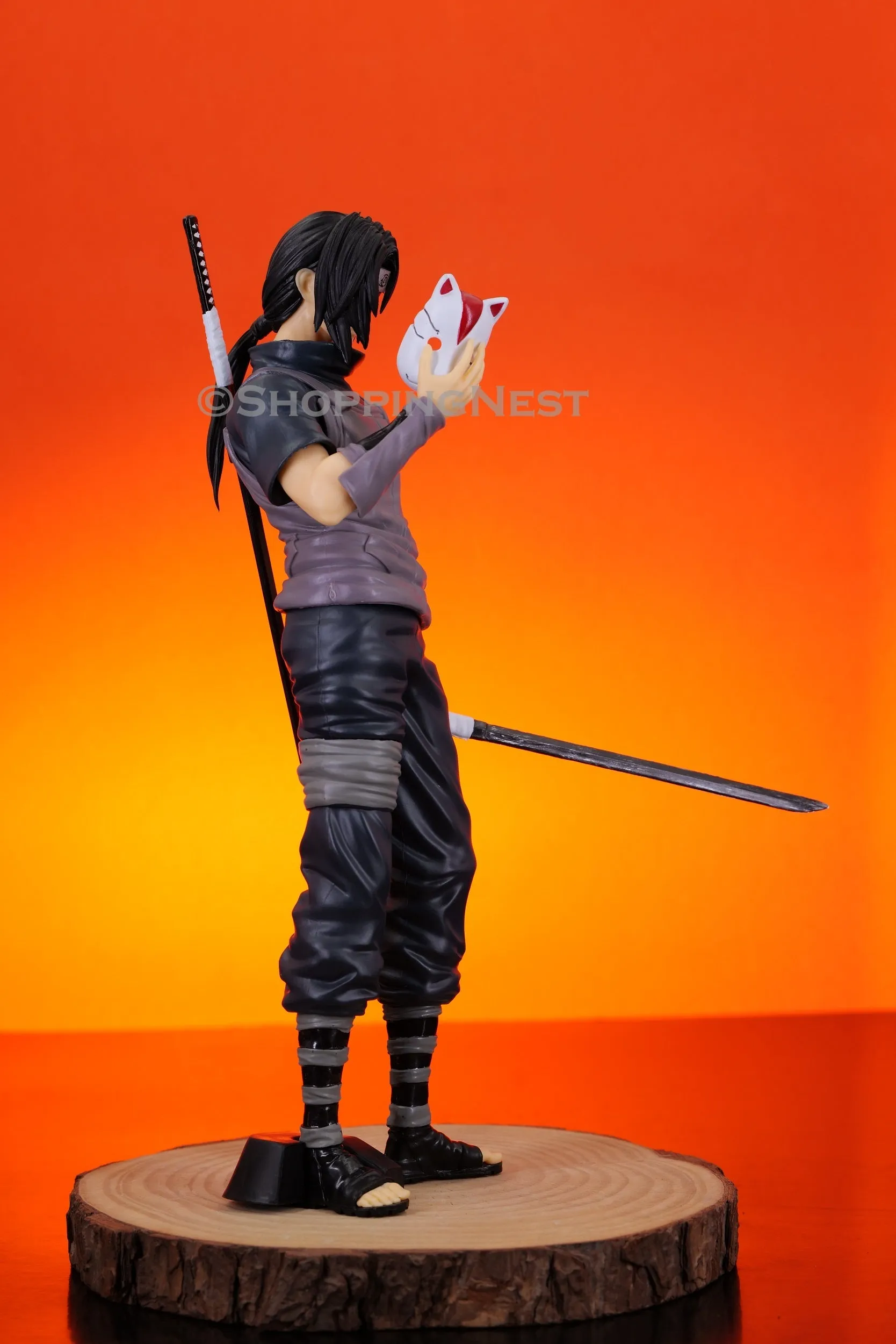 Naruto Itachi Uchiha Anbu Black Ops Action Figure | 27 CMS |