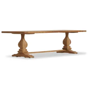 Novell Outdoor Dining Table, Natural