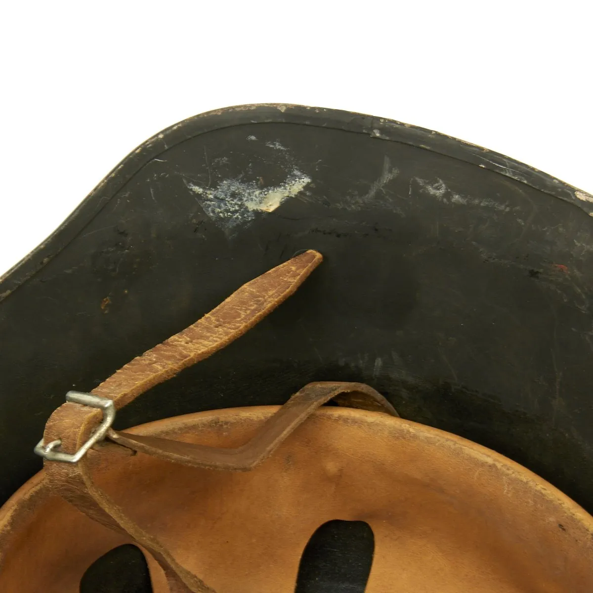 Original Danish WWI Model 1923 Steel Army Helmet: Excellent Condition