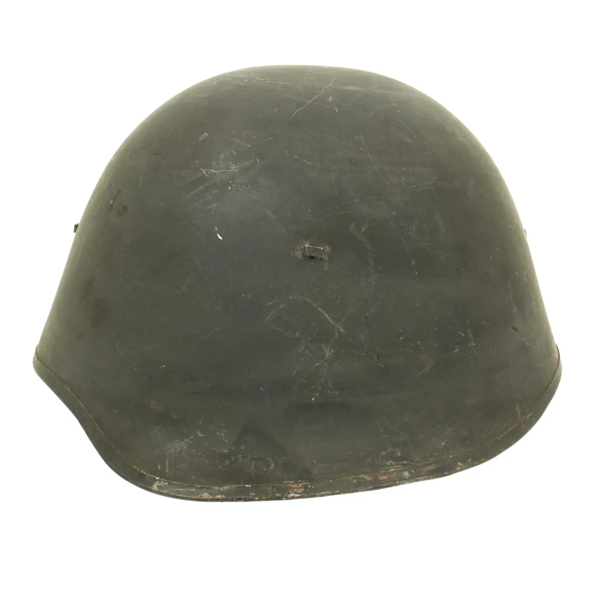 Original Danish WWI Model 1923 Steel Army Helmet: Excellent Condition