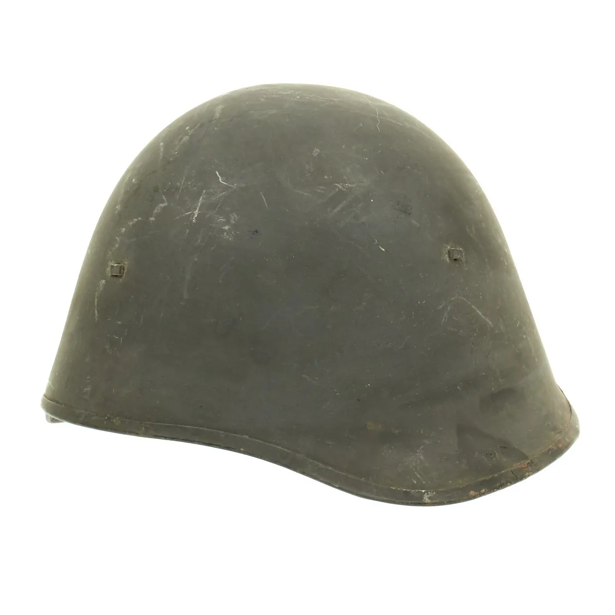 Original Danish WWI Model 1923 Steel Army Helmet: Excellent Condition