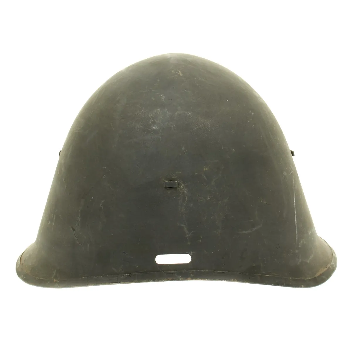 Original Danish WWI Model 1923 Steel Army Helmet: Excellent Condition