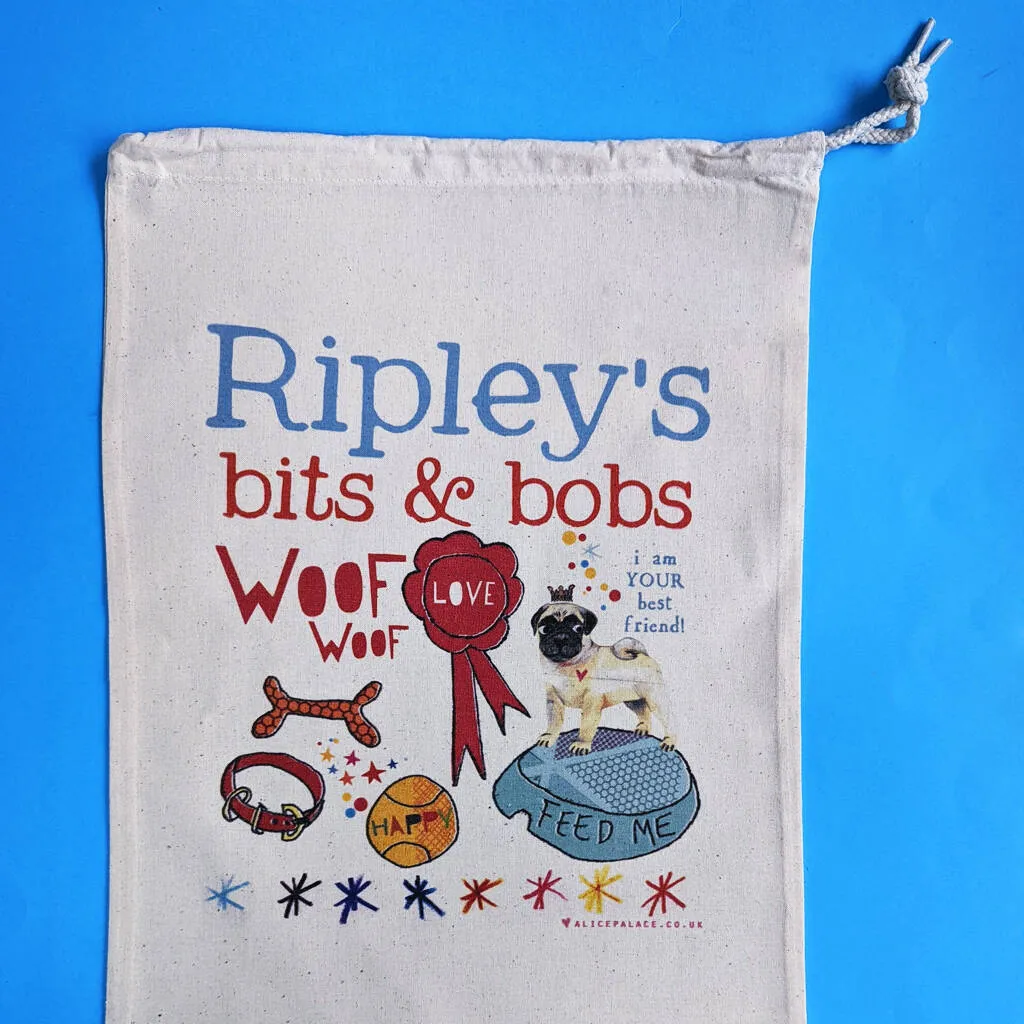 Personalised Pet Storage Sack