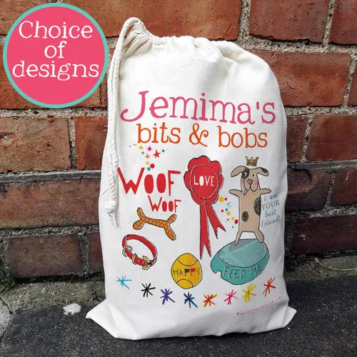 Personalised Pet Storage Sack