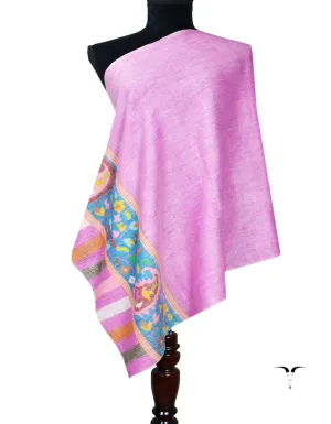 pink kani pashmina stole 8233