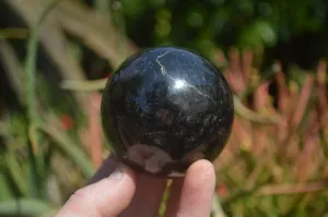 Polished Iolite Spheres x 4 From Madagascar