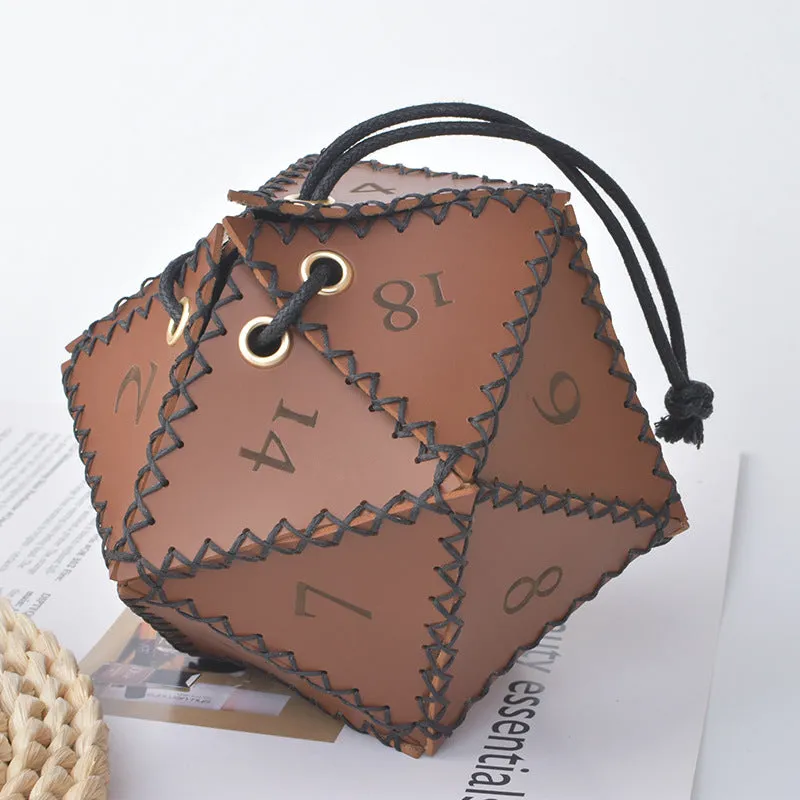 Polygonal Dice Storage Bag