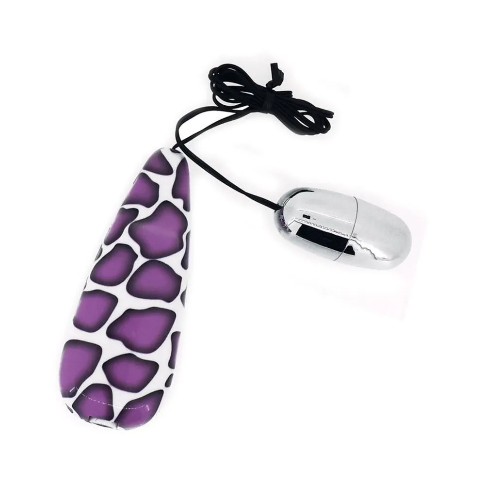 Primal Instinct Purple Giraffe Bullet Vibrator