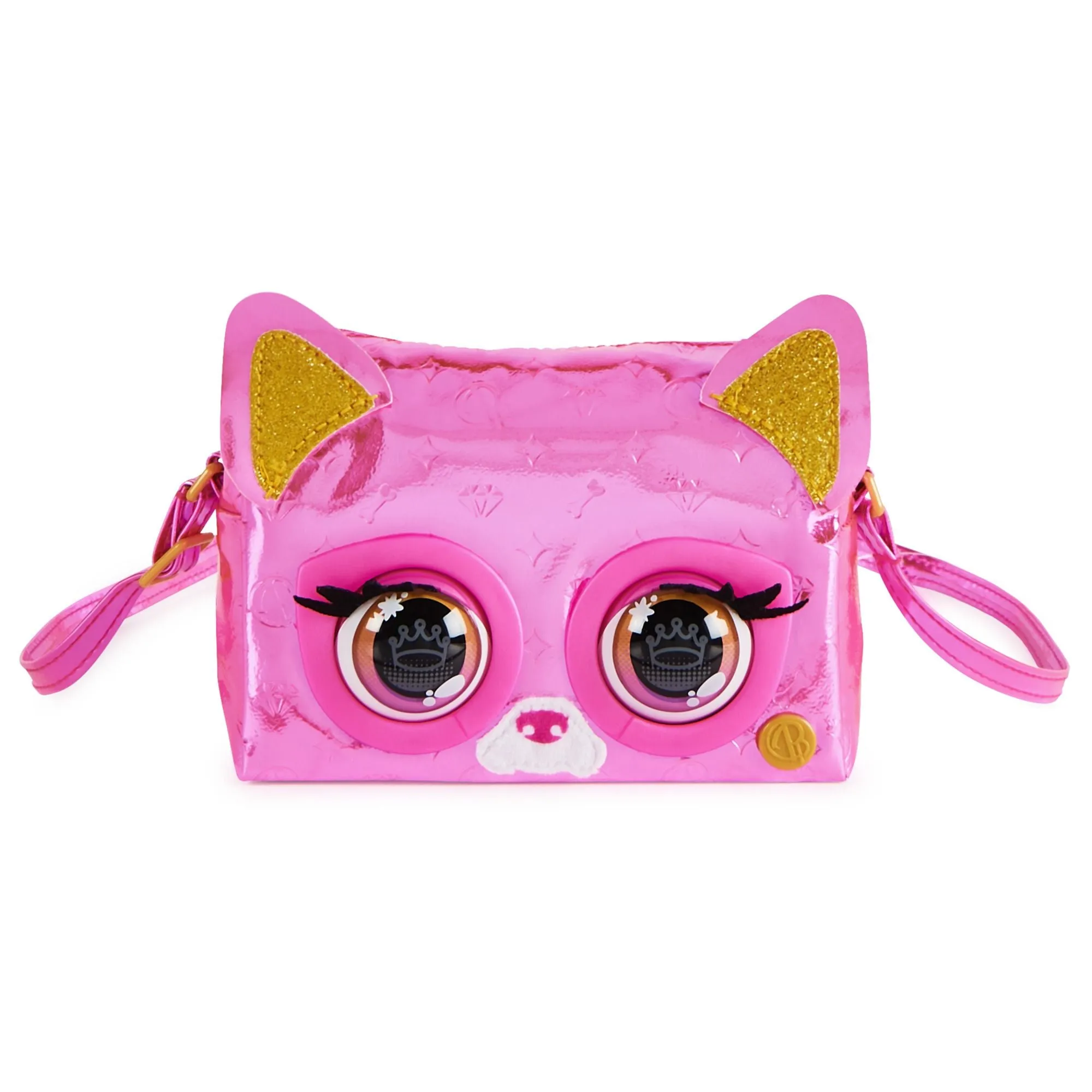 Purse Pets Metallic Magic Flashy Frenchie