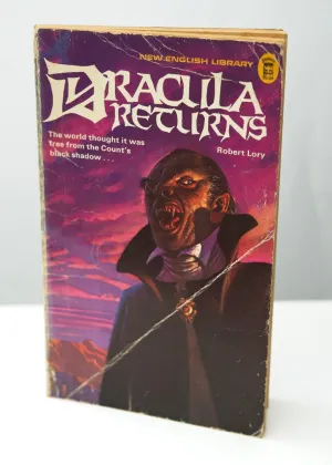 RARE Dracula Returns • Robert Lory • New English Library, 1974 • Paperback