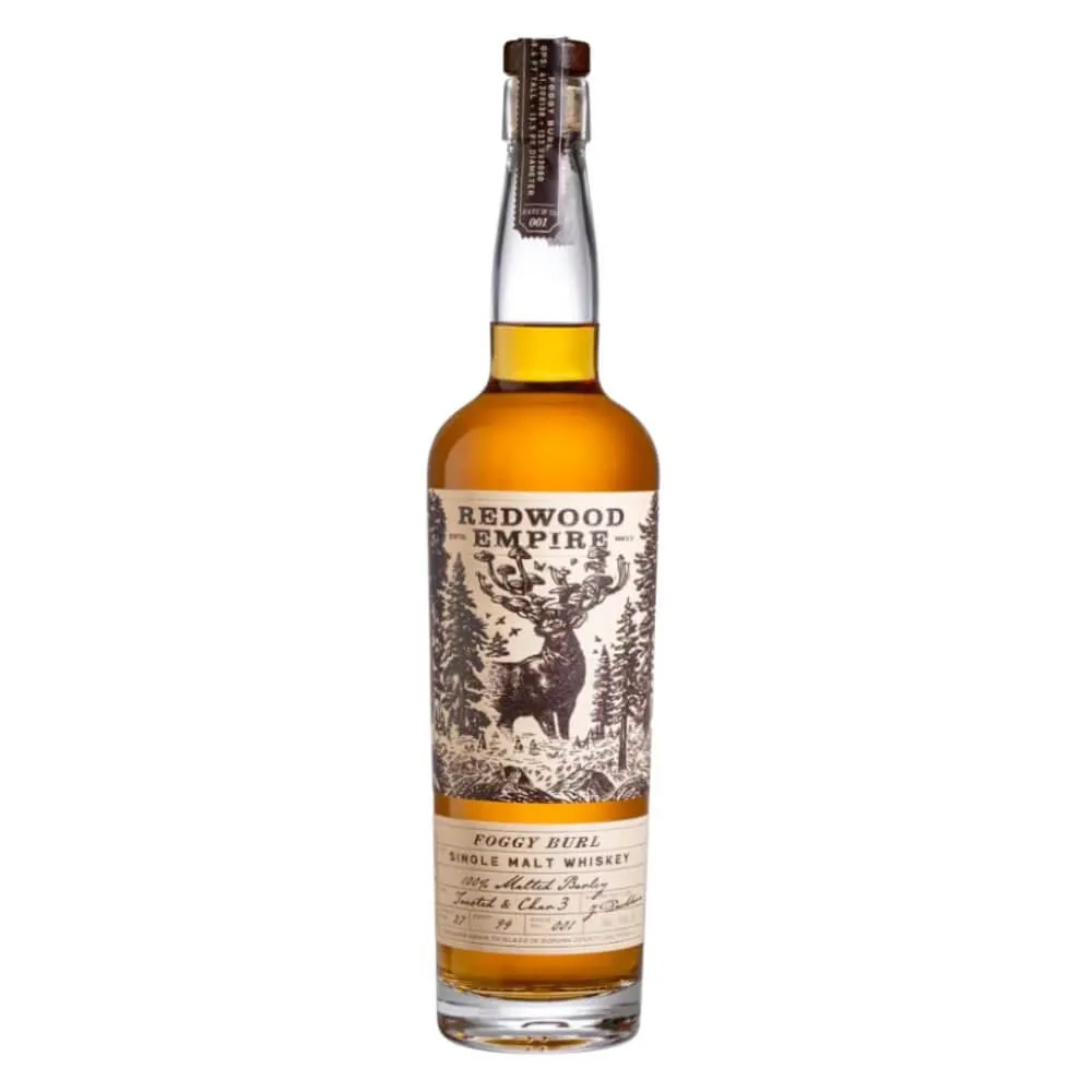 Redwood Empire Foggy Burl Single Malt Whiskey