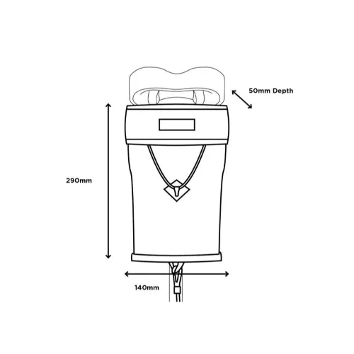 Restrap City Saddle Bag Large