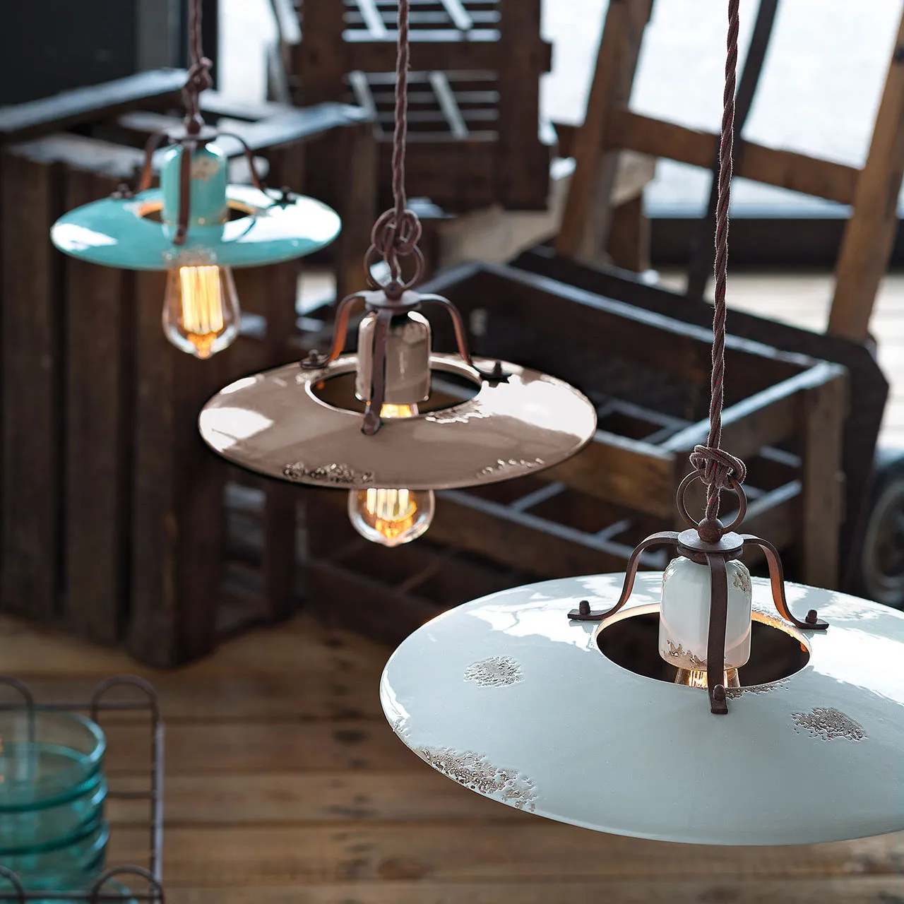 Retro Country Pendant Light