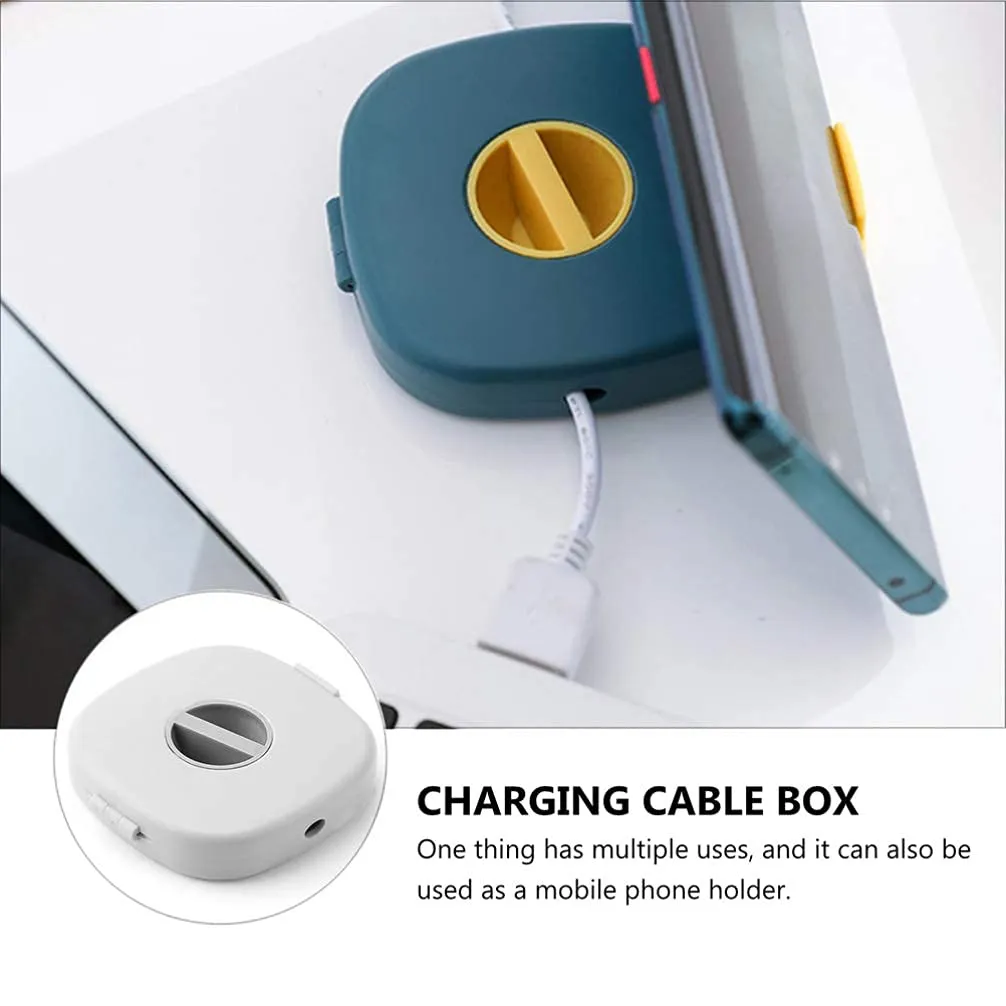 Rotatable Data Cable Storage Box