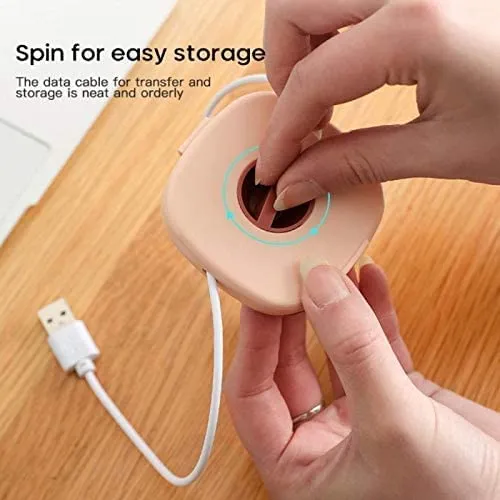 Rotatable Data Cable Storage Box