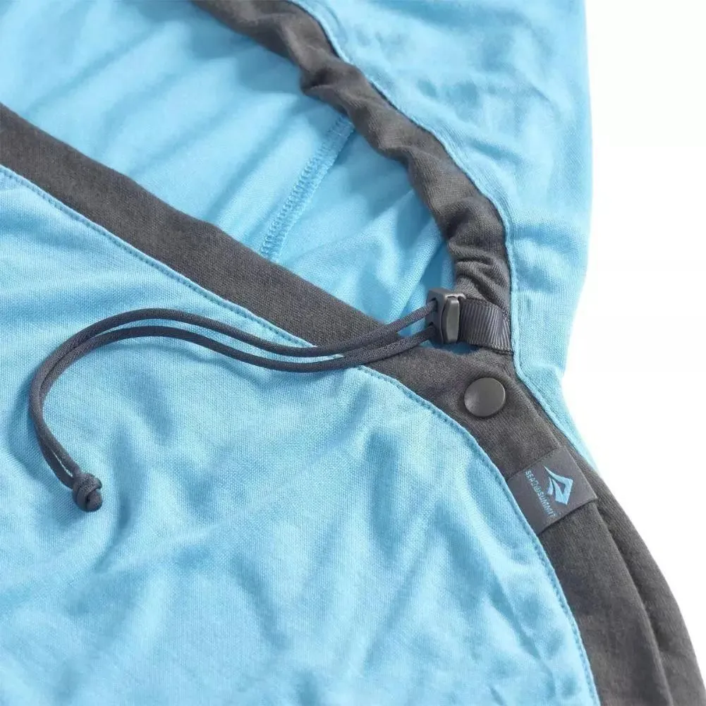 Sea To Summit Breeze Sleeping Bag Liner - Drawcord (Blue Atoll)