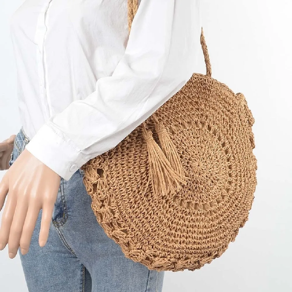 Seashell Sands Straw bag