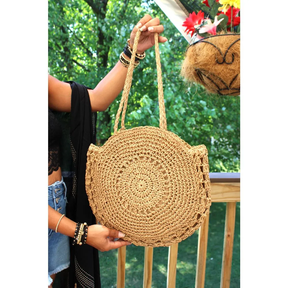 Seashell Sands Straw bag