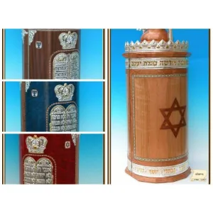 Sefardi Torah Cases In Wood