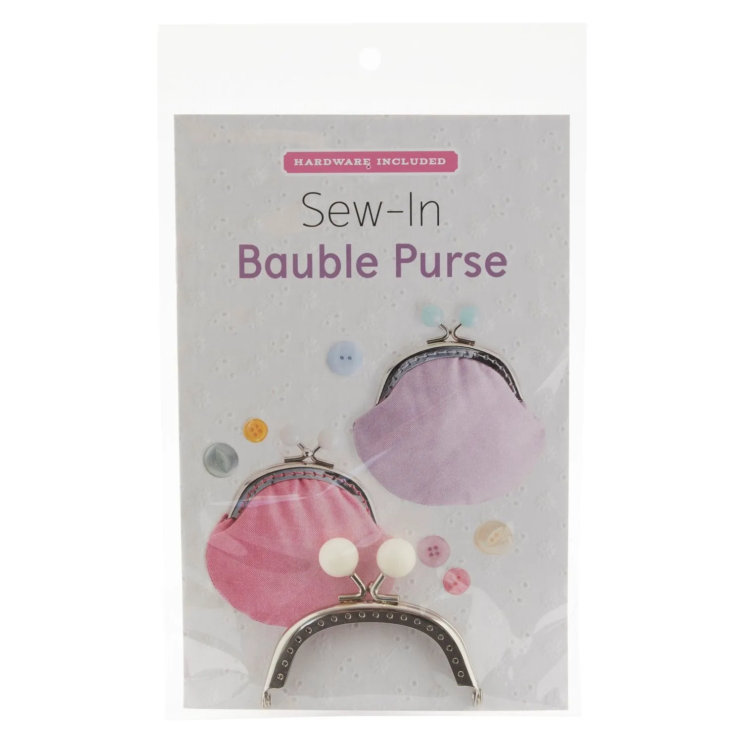 Sew-In Bauble Purse