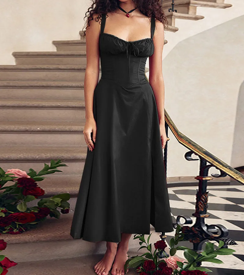 Sexy Slim French Swing Dress