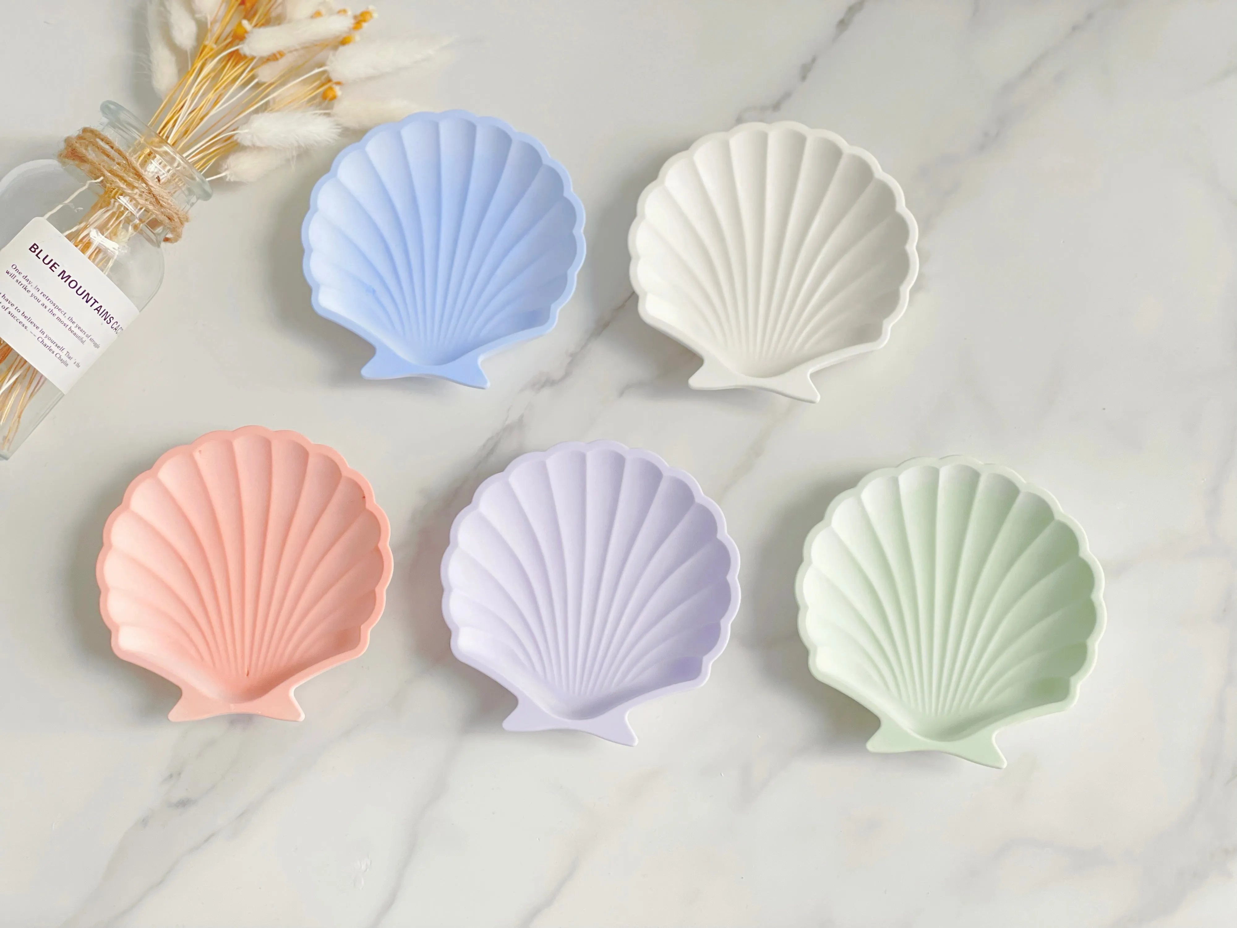 Shell Shaped Decorative Tray