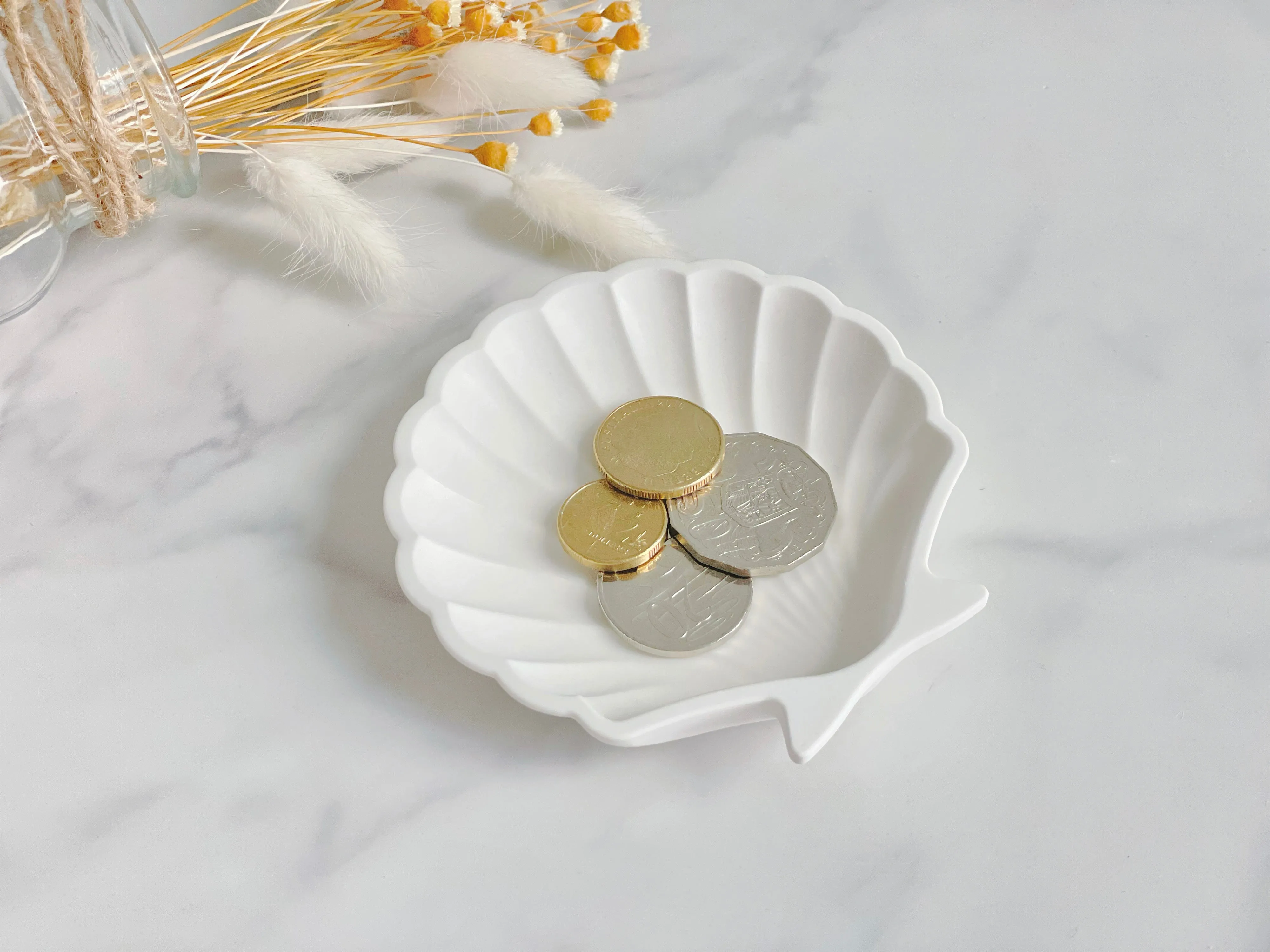 Shell Shaped Decorative Tray