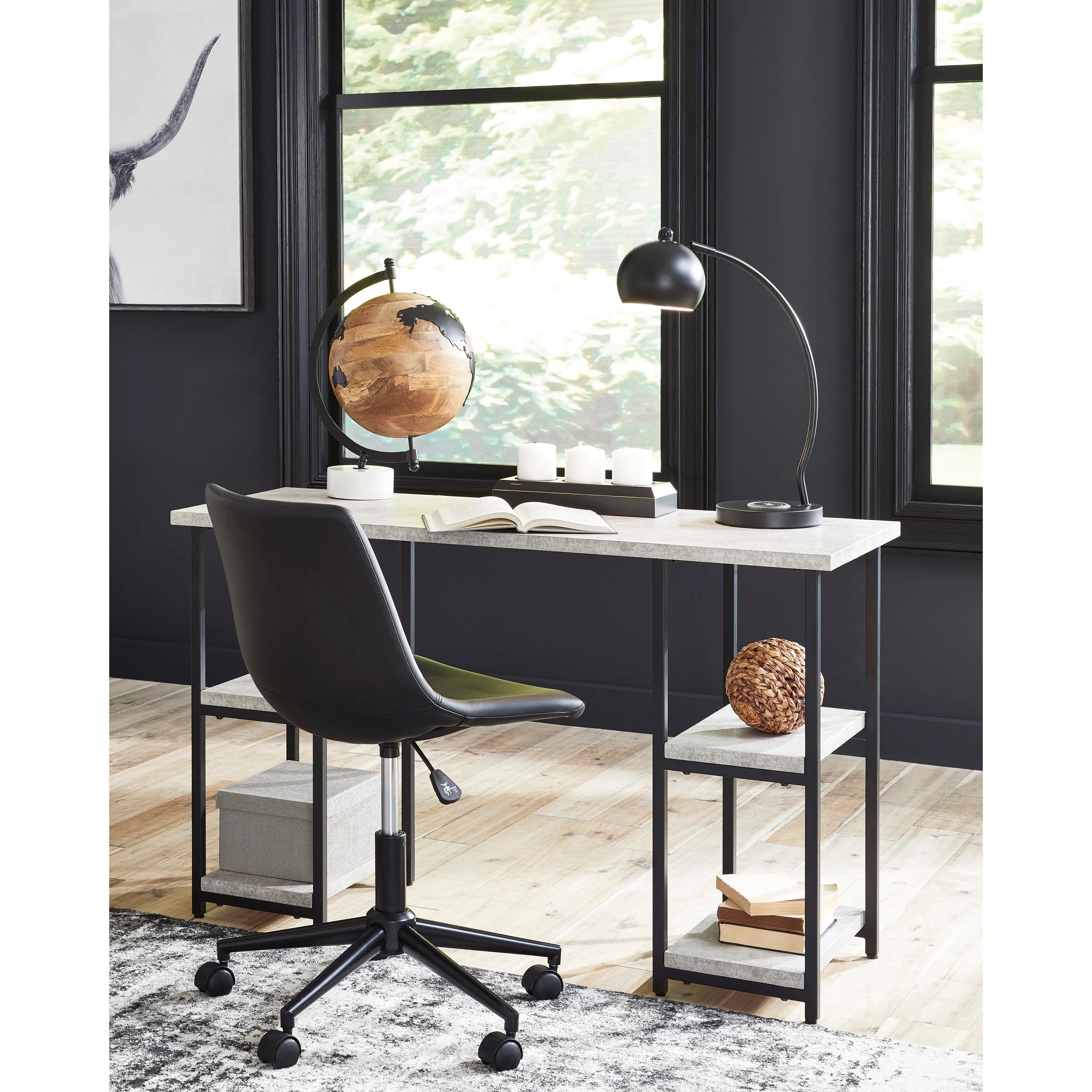 Signature Design by Ashley Lazabon H102-27 Home Office Desk