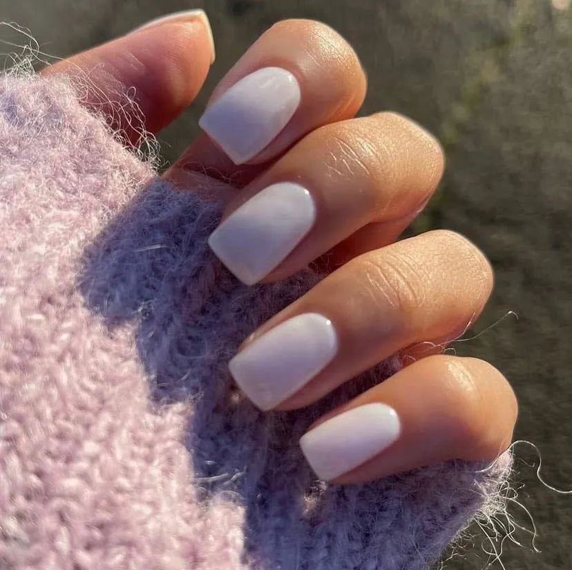 so-pi | Milky white gel polish