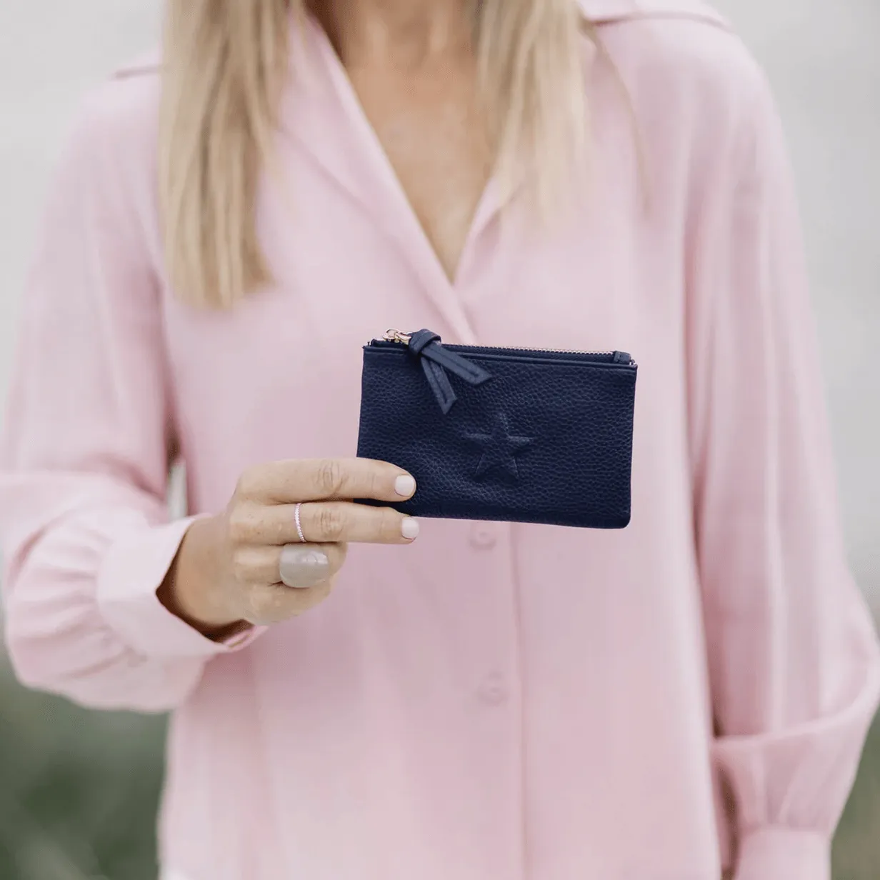 Star Purse | Navy