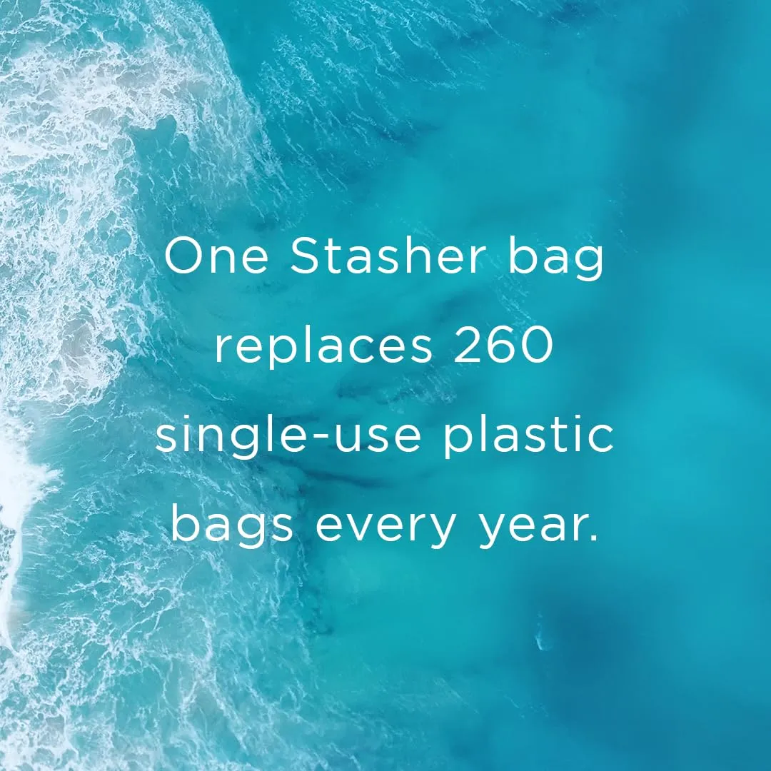 Stasher: Reusable Silicone Bag - Airtight, Leak Resistant