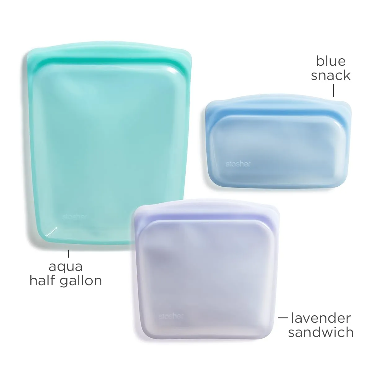 Stasher: Reusable Silicone Bag - Airtight, Leak Resistant