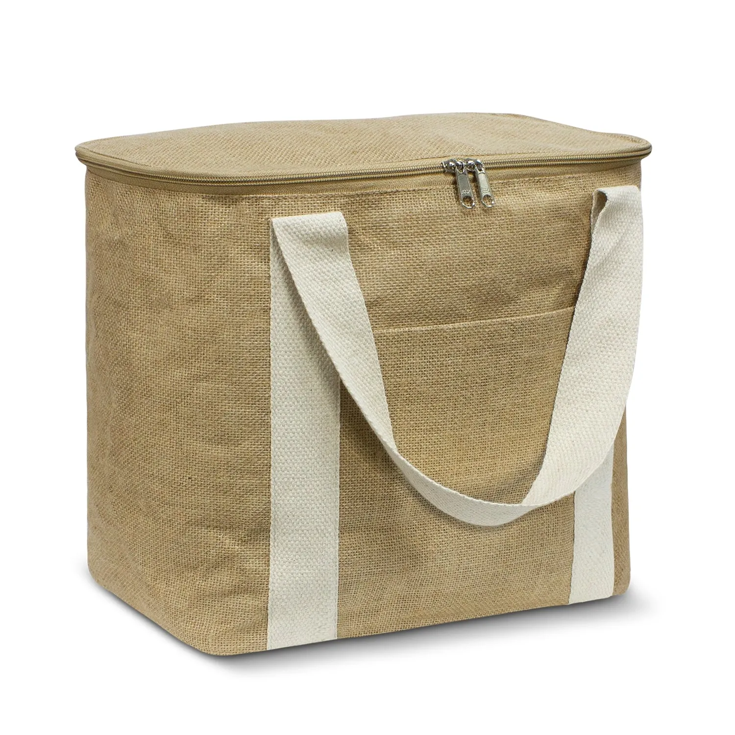 Stock Jute Cooler Bag-Large (SJB-18T)