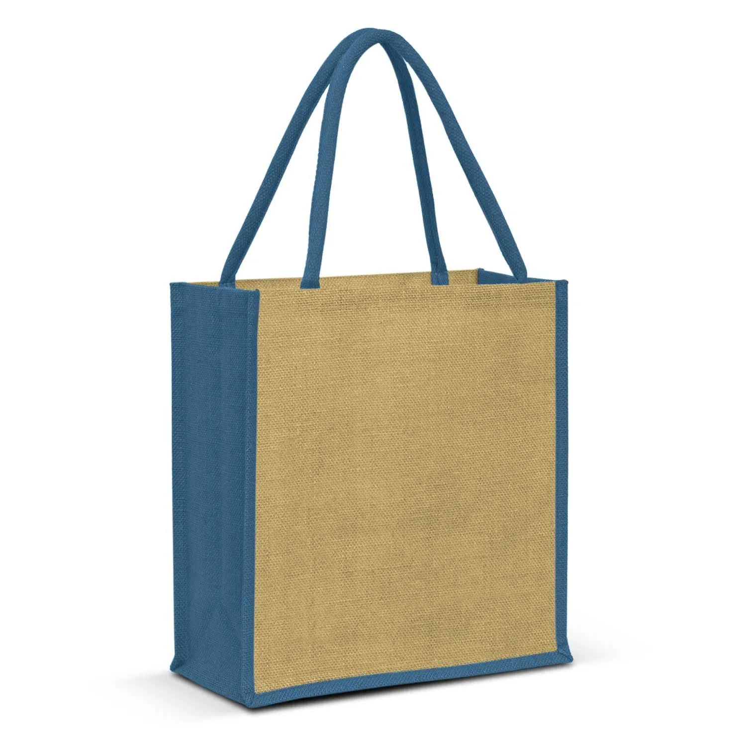 Stock Jute Portrait Shopper-Coloured(SJB-07T)